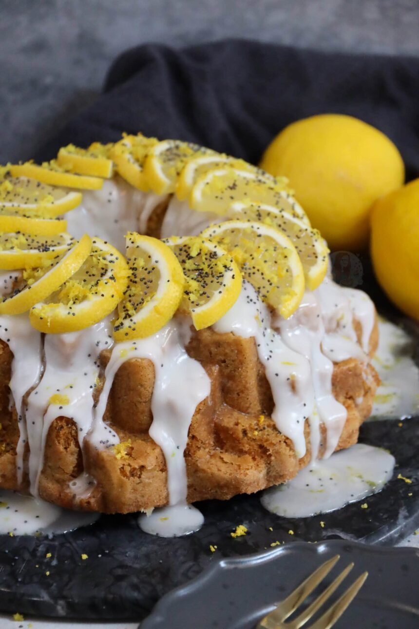 Gâteau Bundt au Citron et Graines de Pavot !