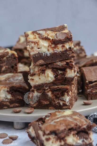 Brownies au Cheesecake !
