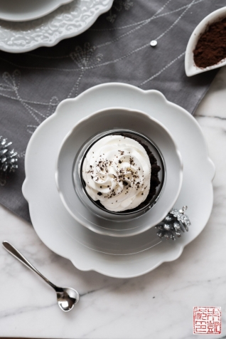 Pouding au chocolat noir parfait