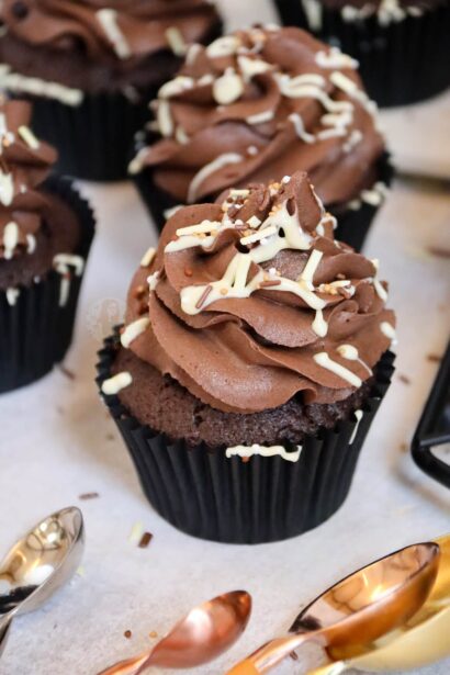 Cupcakes au Chocolat !