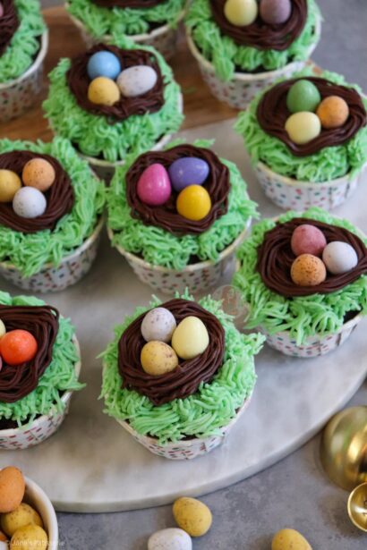 Cupcakes Nids de Pâques !