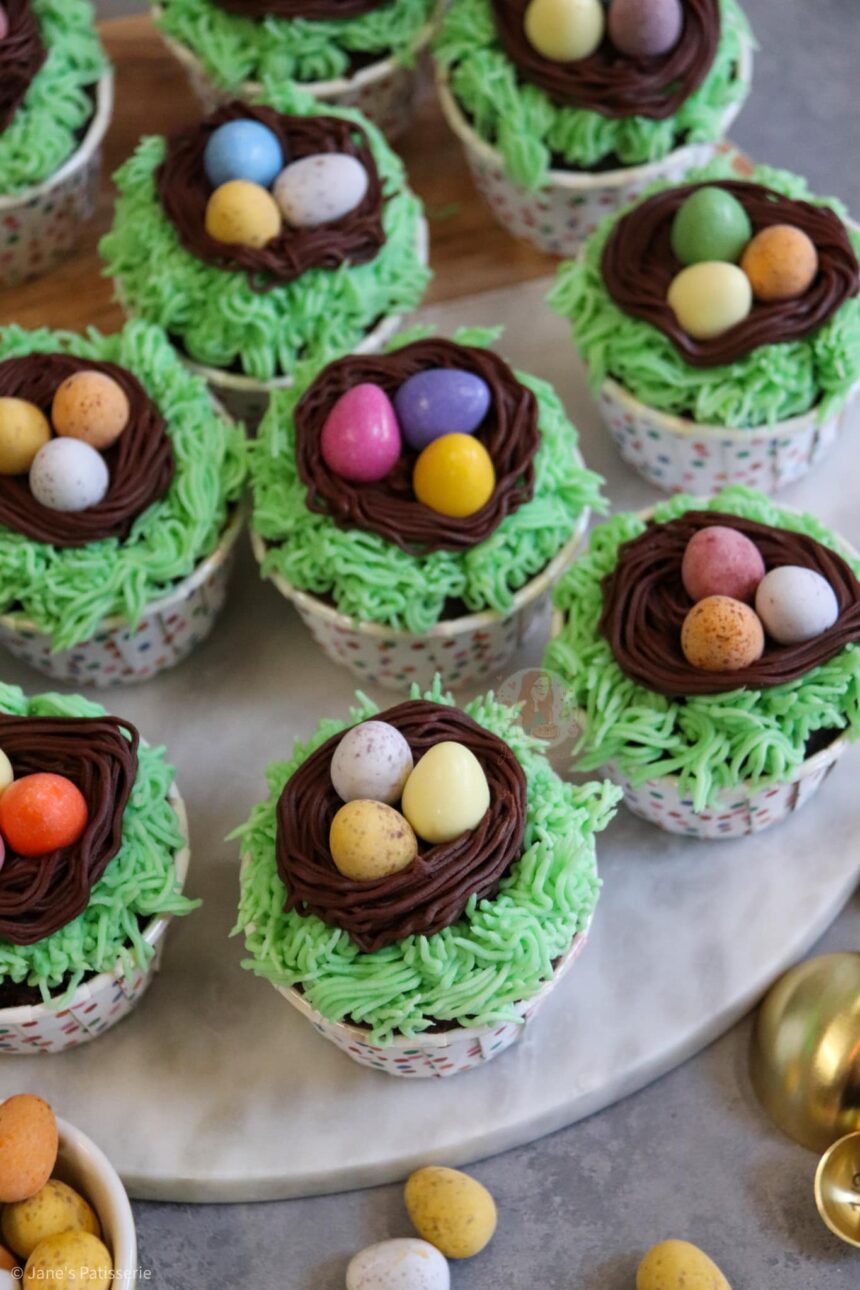 Cupcakes Nids de Pâques !