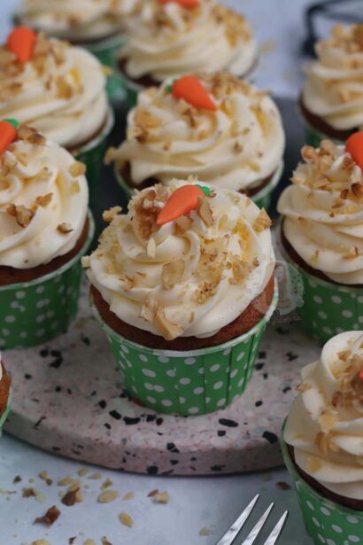 Cupcakes aux carottes !