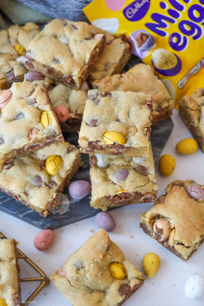 Barres de Cookies Mini Œufs