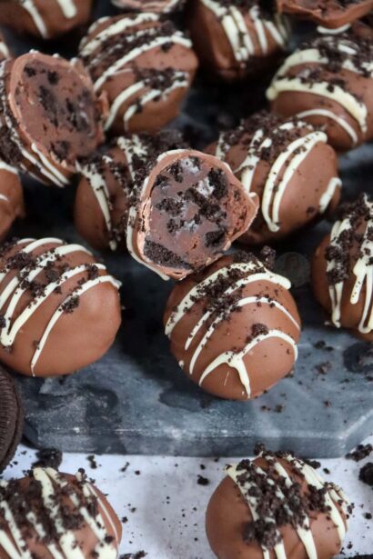 Truffes au chocolat Oreo !