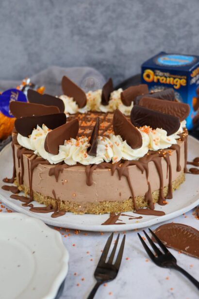 Cheesecake au Chocolat Orange de Terry sans Cuisson !