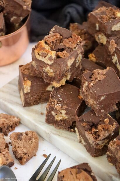 Bouchées de Fudge au Chocolat Triple !