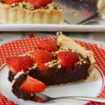 Tarte aux Fraises, Noisettes et Chocolat !