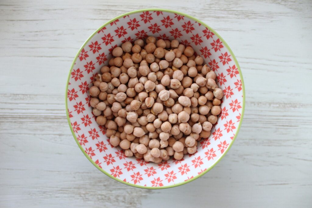 Pois chiches pour réaliser l'Aquafaba