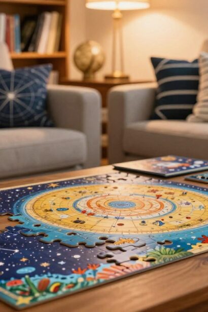 Trefl Prime 9000 Piece Ancient Celestial Maps + 13500 Piece Dive into Underwater