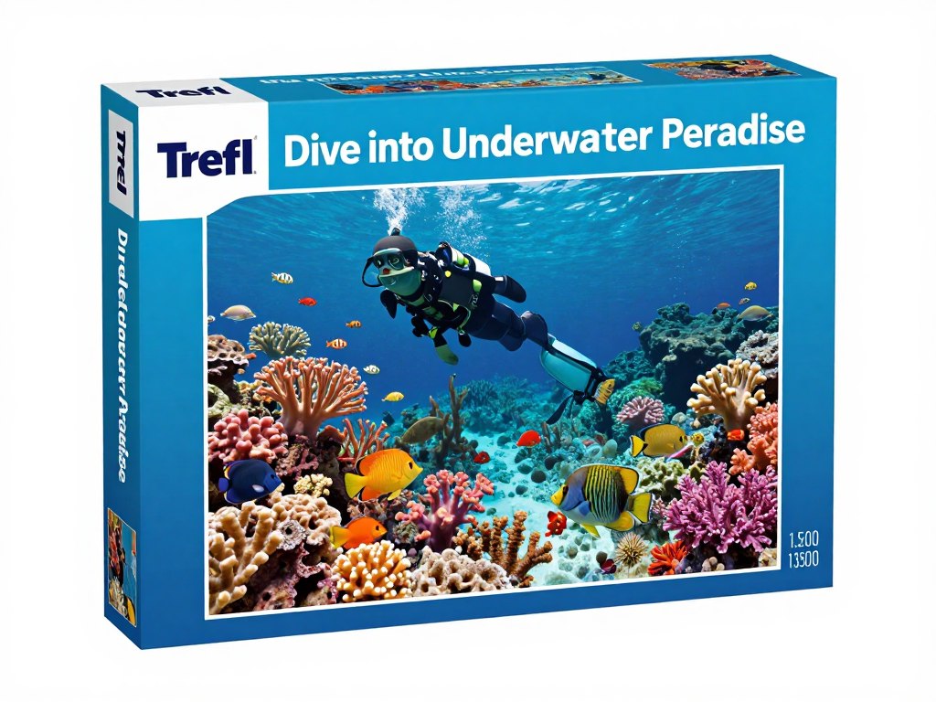trefl dive into underwater paradise 13500 piece puzzle